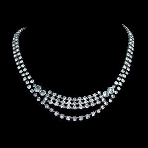 DANNIJO Starlite Layered Rhinestone Necklace